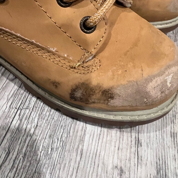 Lugz Kids’ Work Boots - Tan - little boys 12 - Picture 4 of 11